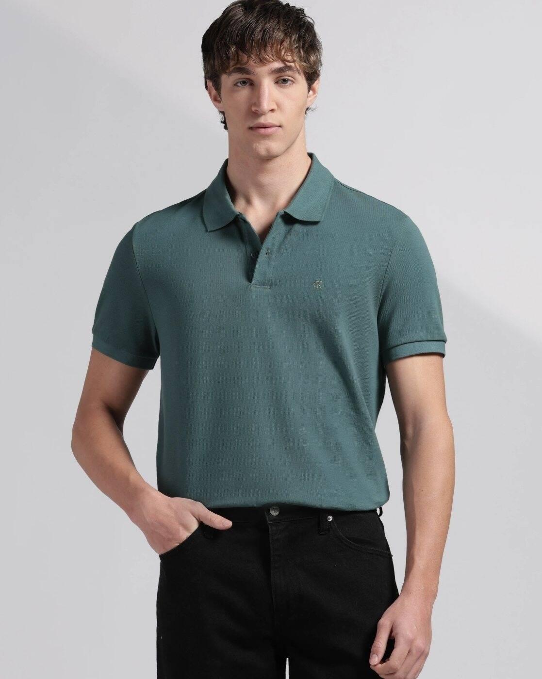 Men Regular Fit Polo T-Shirt