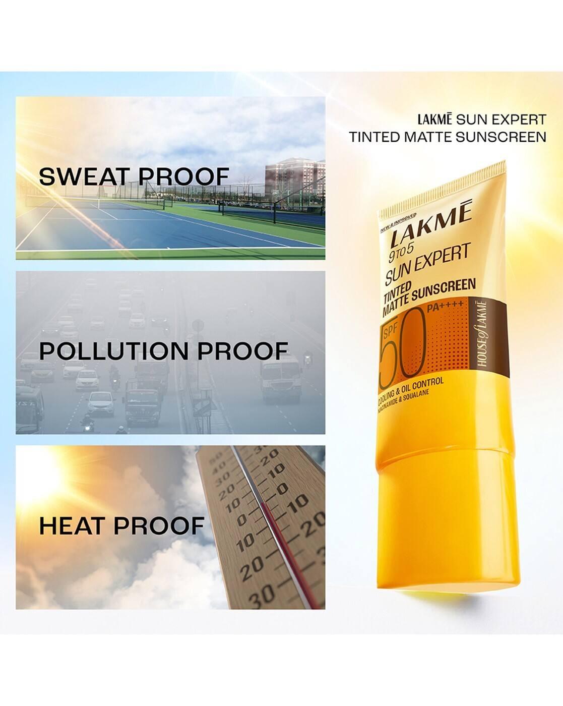 Tinted Sunscreen with Niacinamide for Even Tone Skin Spf 50 Pa++++ No White Cast (50 ml)