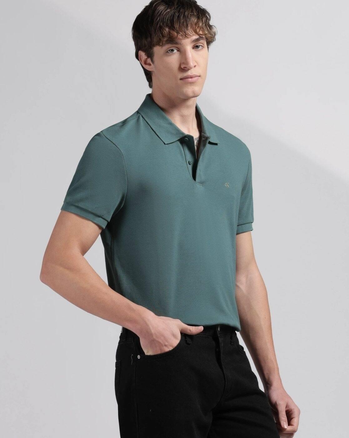 Men Regular Fit Polo T-Shirt