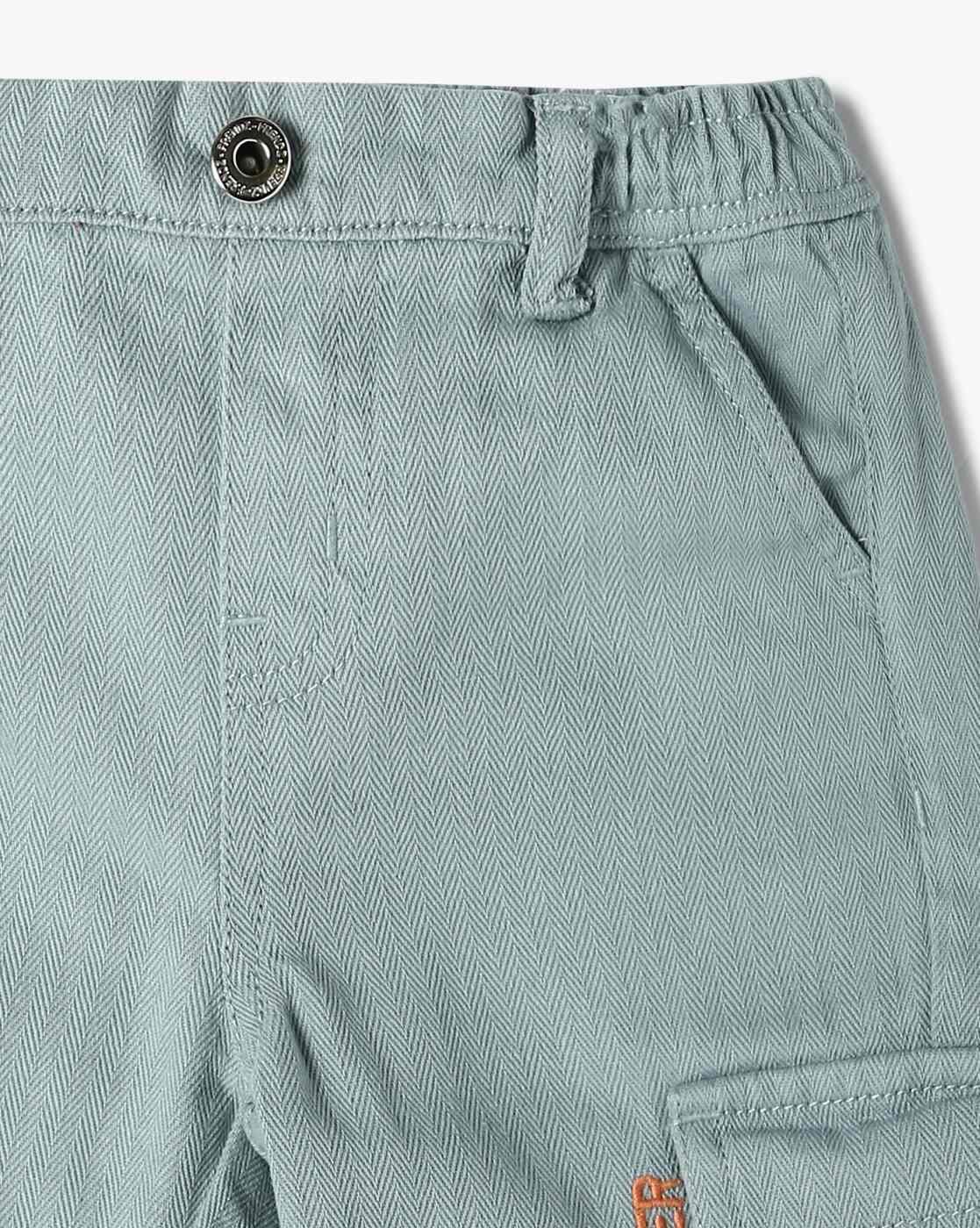 Boys Regular Fit Farmer Cargo Pants