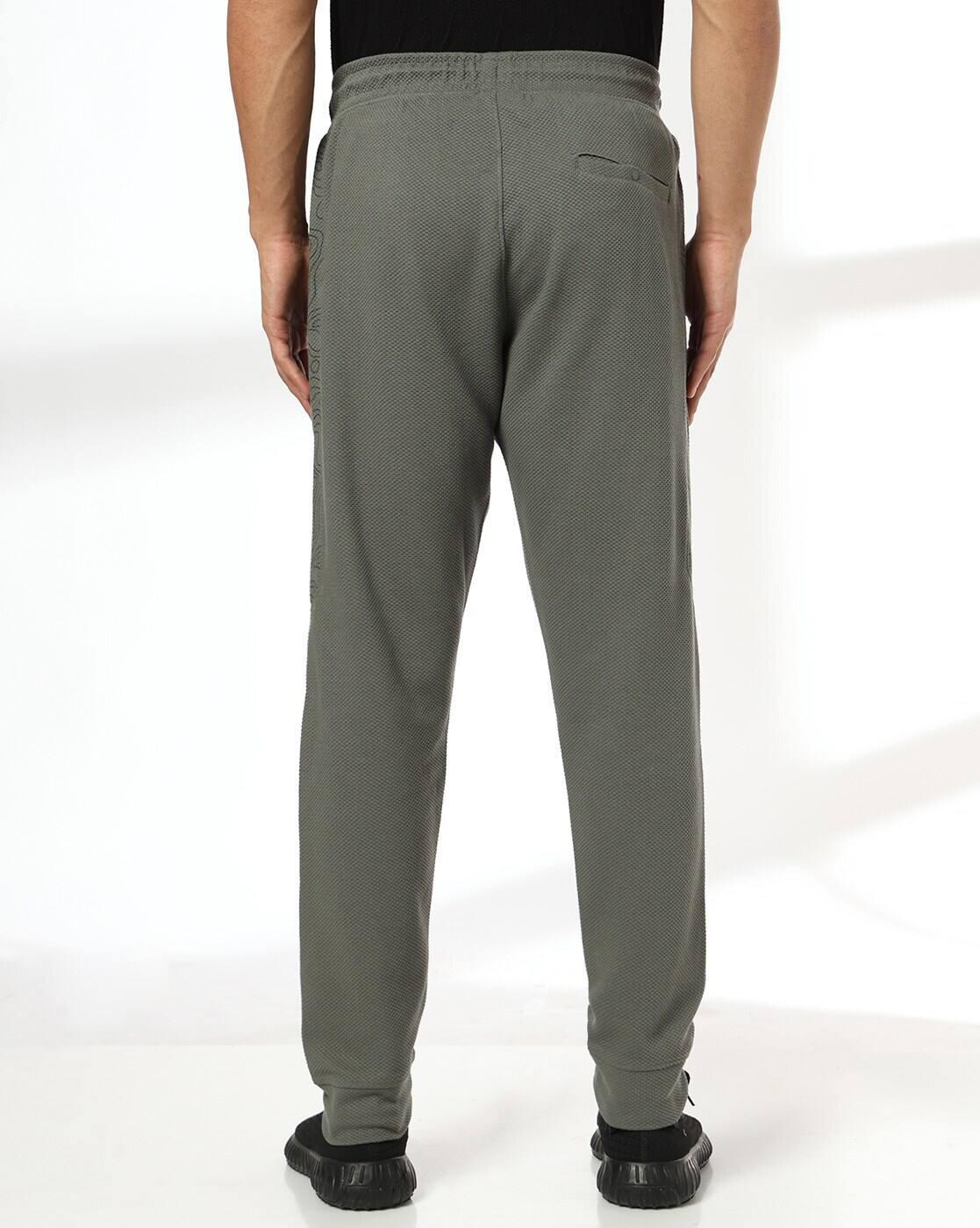 Men Panel Detail Regular Fit Joggers