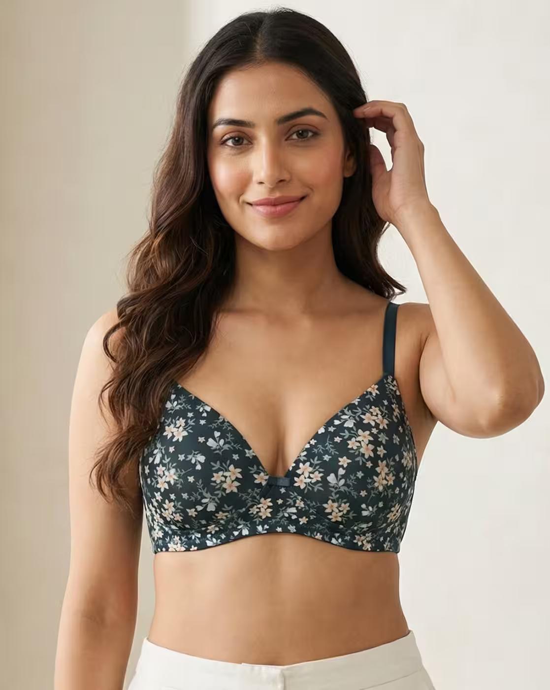 Padded Non-Wired Medium Coverage T-Shirt Bra