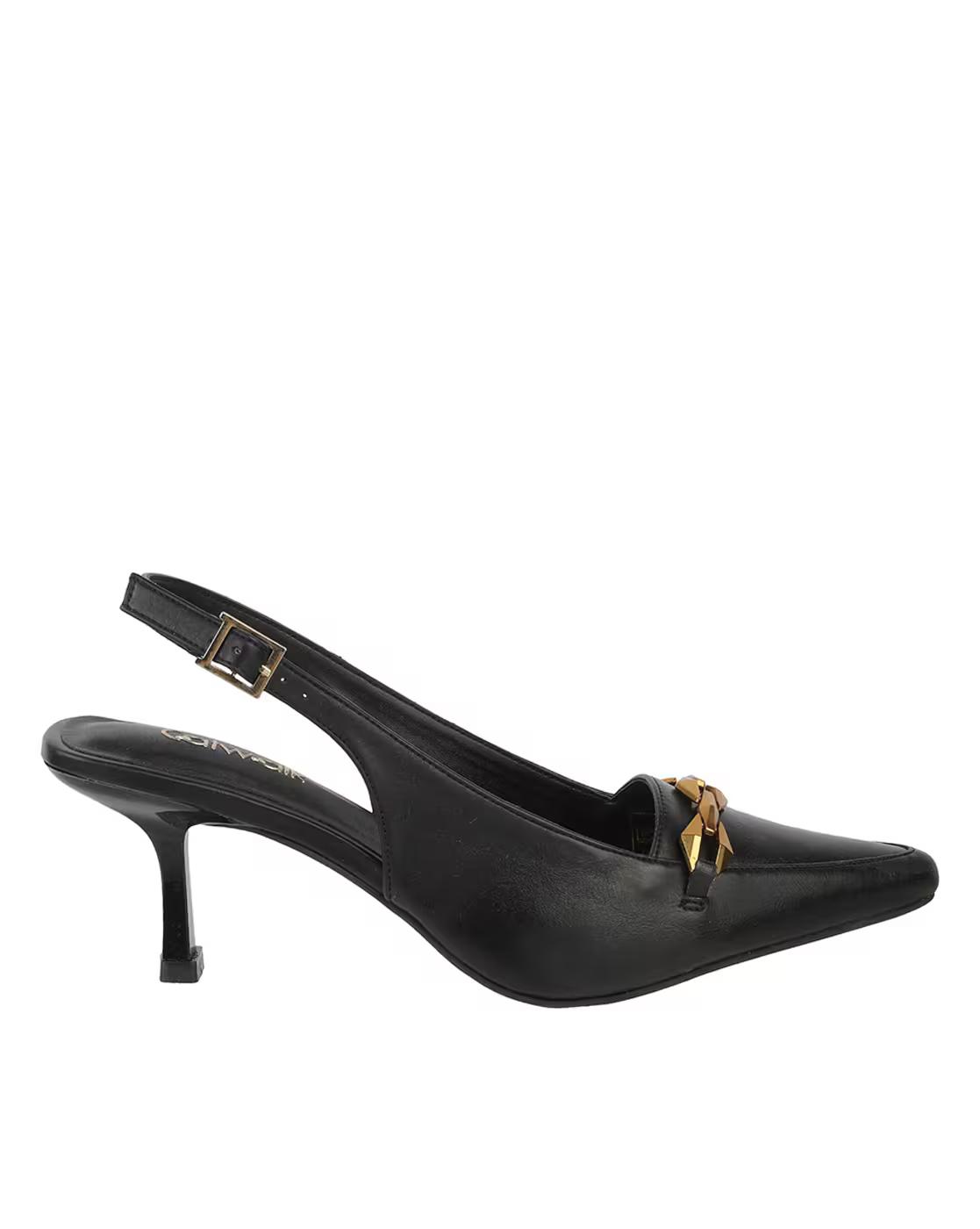 Women Heels Shoes with Rubber Sole