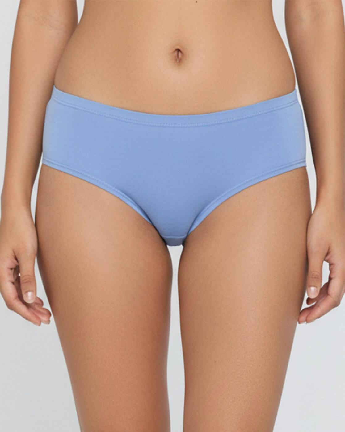 Pack Of 3 Low Rise Full Coverage Hipster Panties