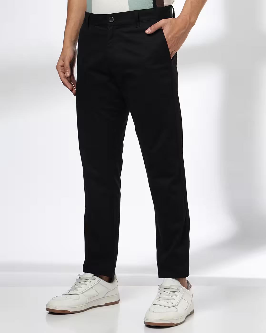 CORE CHINO TAPERED FIT, BLACK, 30
