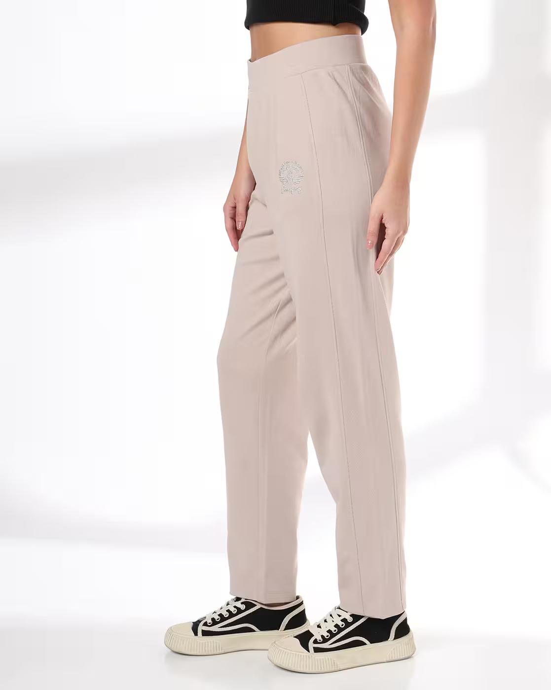 Women Side Top Stitch Detail Track Pants