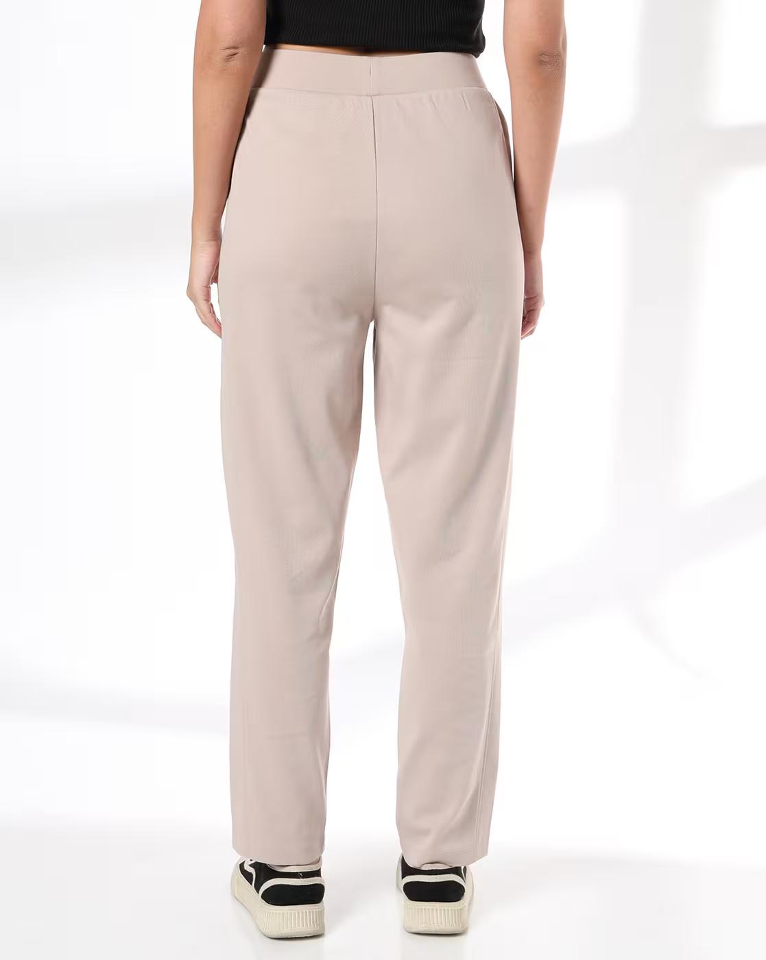 Women Side Top Stitch Detail Track Pants