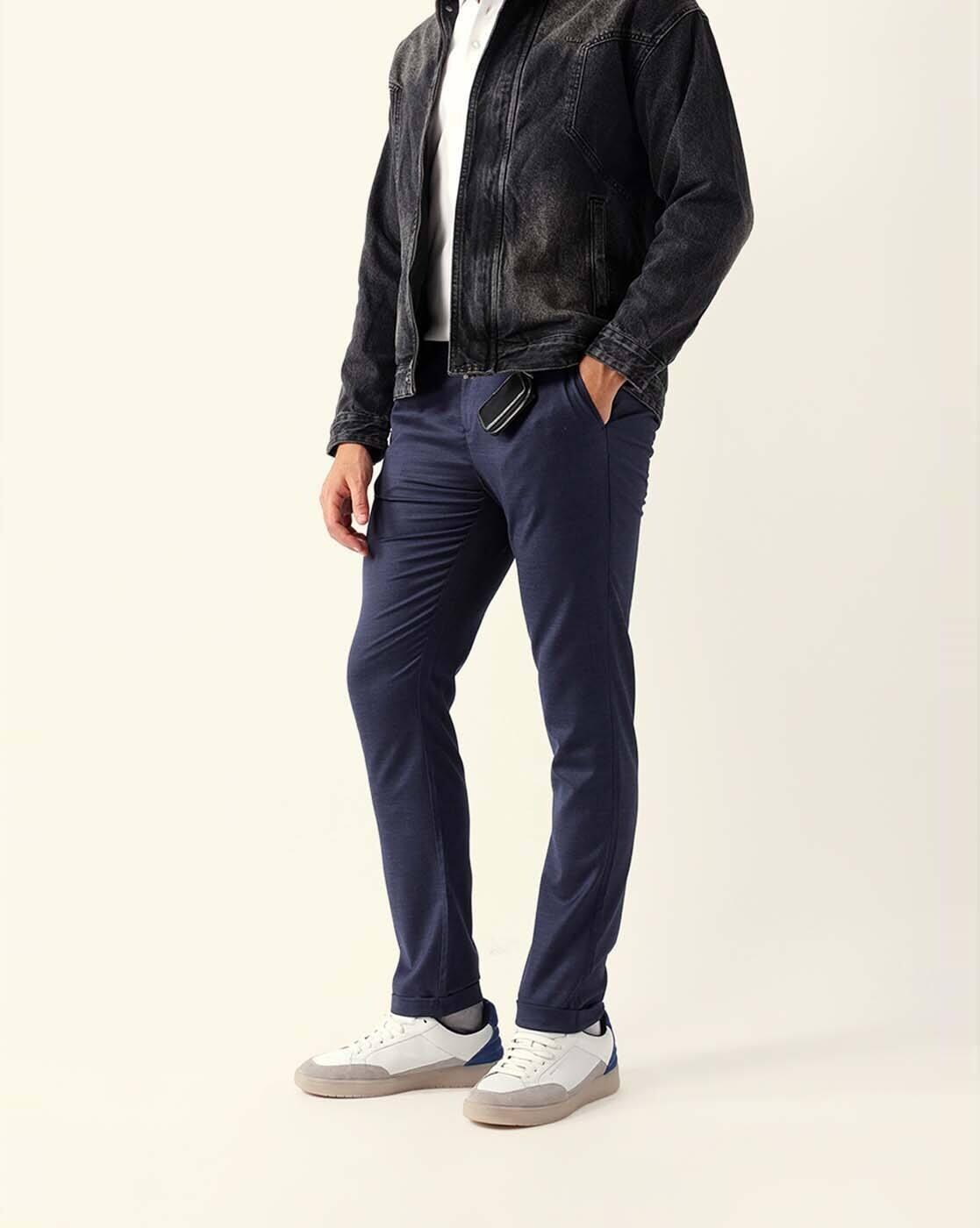 Men Regular Fit Formal Trouser