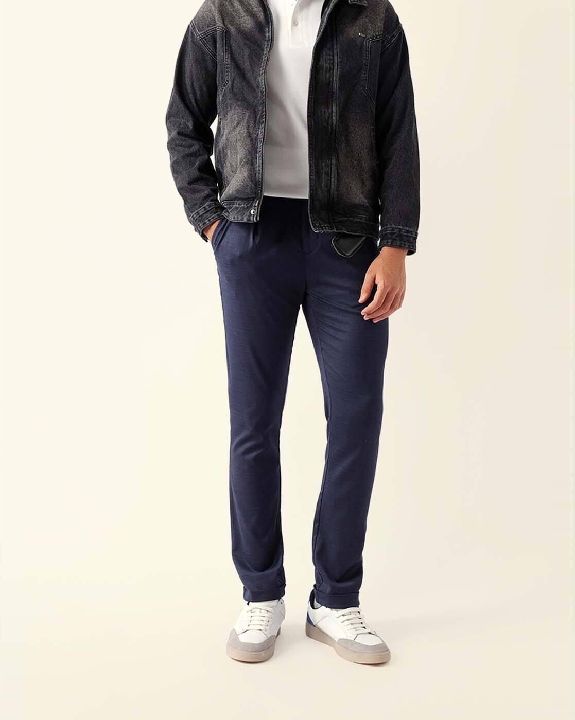 Men Regular Fit Formal Trouser