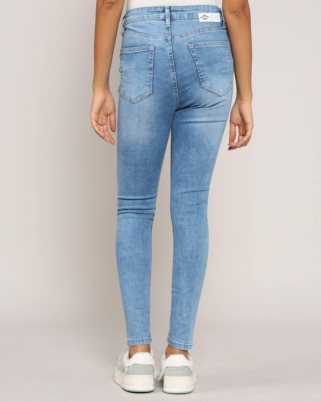 Women Lightly Washed Skinny Fit Jeans
