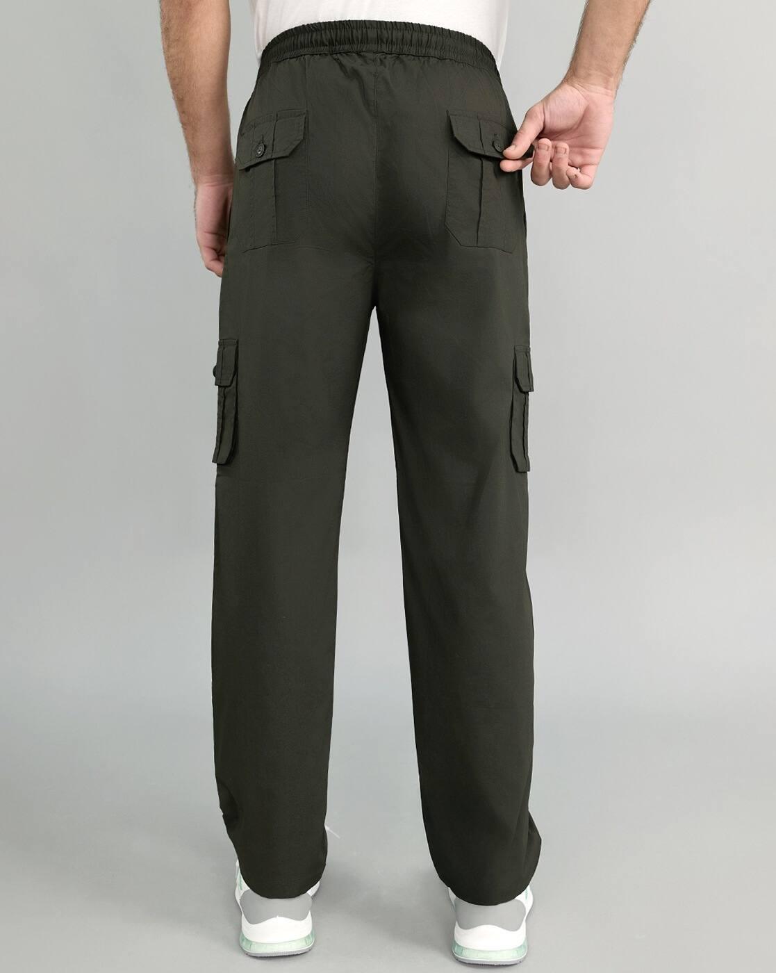 Men Mid-Rise Straight Track Pants