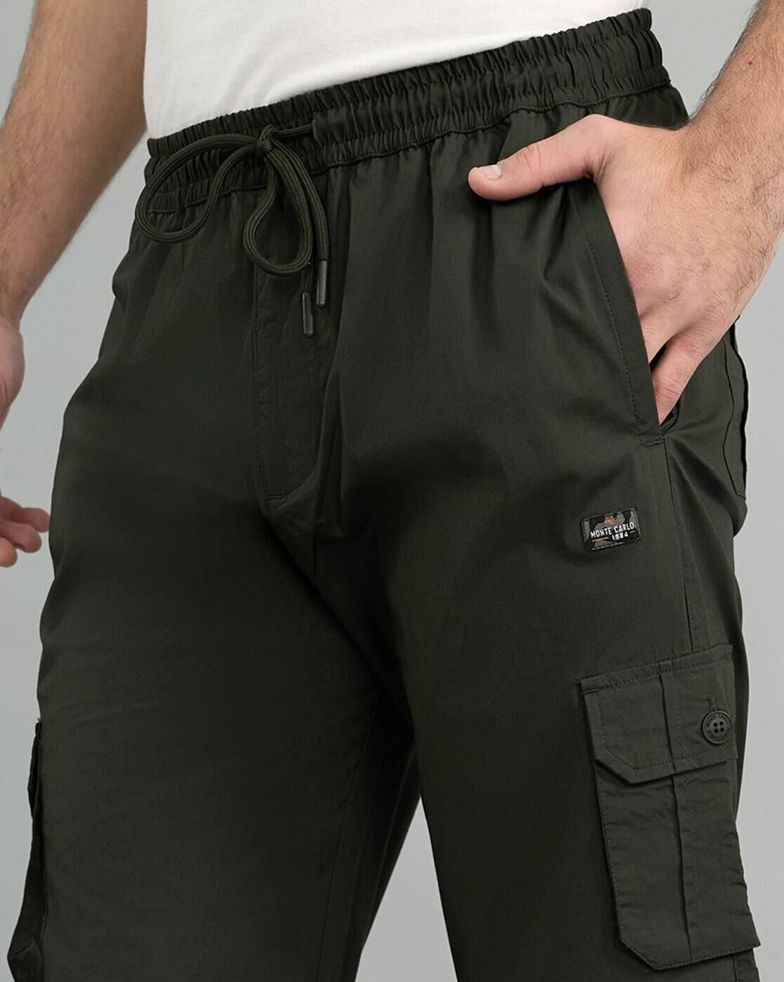 Men Mid-Rise Straight Track Pants