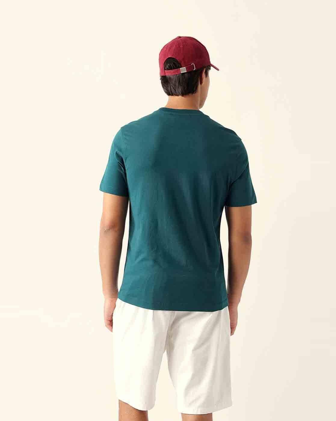 Men Cotton Round Neck Regular Fit T-Shirt