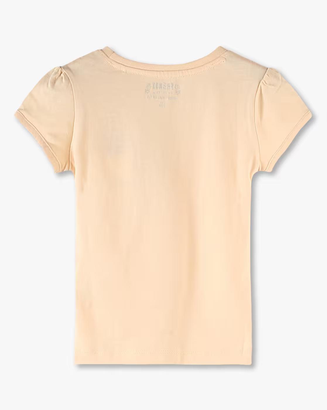 Girls Printed Regular Fit Top