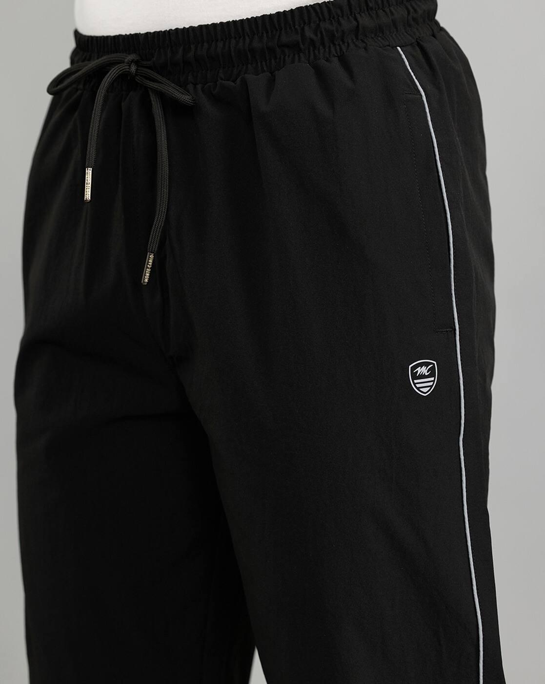 Men Mid-Rise Straight Track Pants