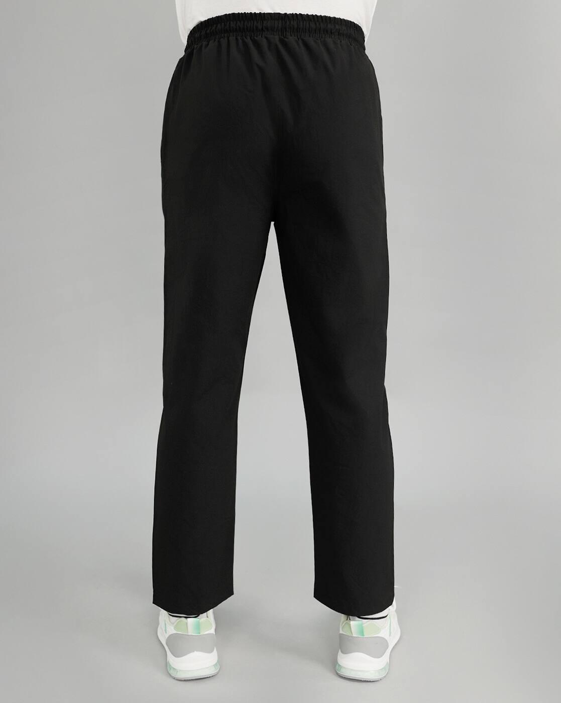 Men Mid-Rise Straight Track Pants