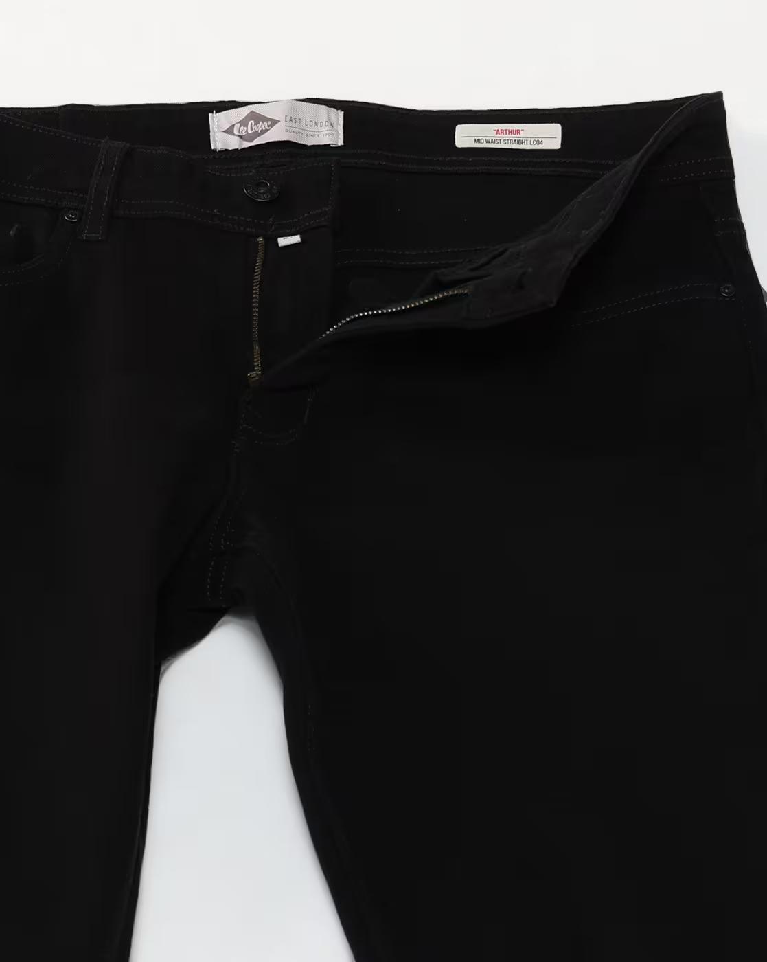 Men Arthur Mid-Rise Slim Straight Jeans