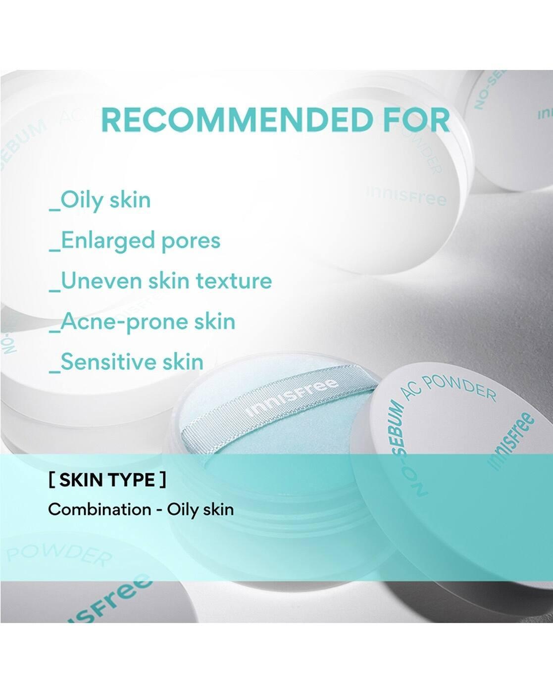 No-Sebum AC Powder - White