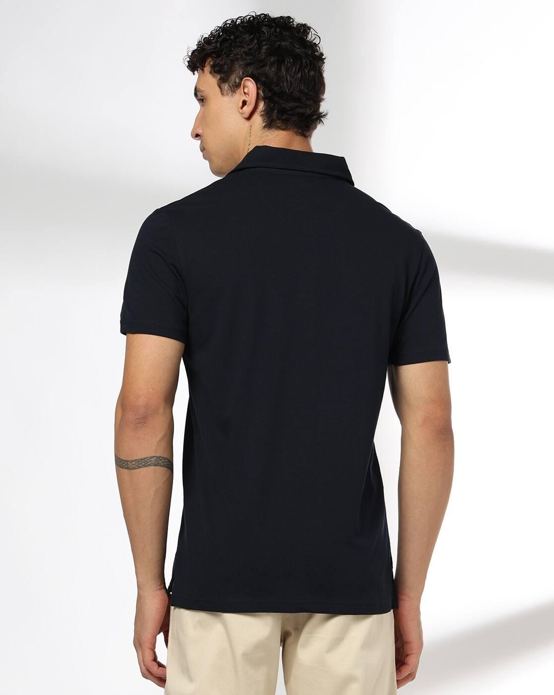 Men Slim Fit Polo T-Shirt
