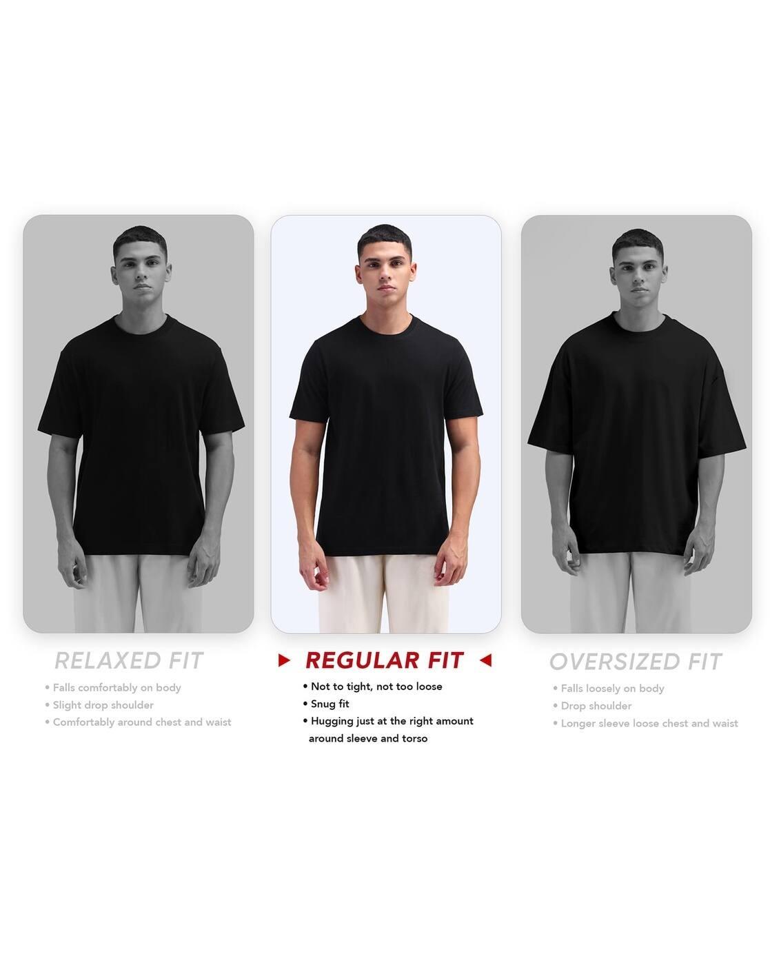 Abstract Printed Essentials Regular Fit T-Shirt