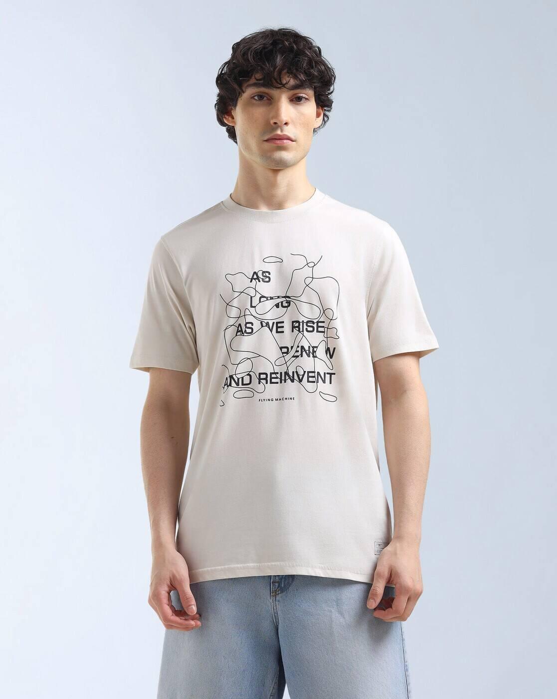 Graphic Printed Regular Fit T Shirt