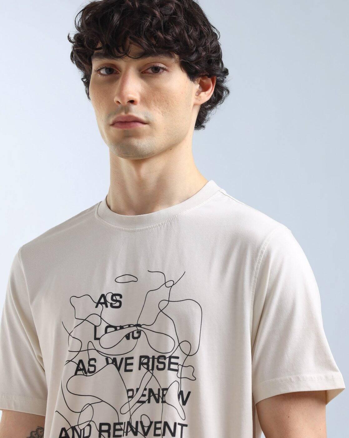 Graphic Printed Regular Fit T Shirt