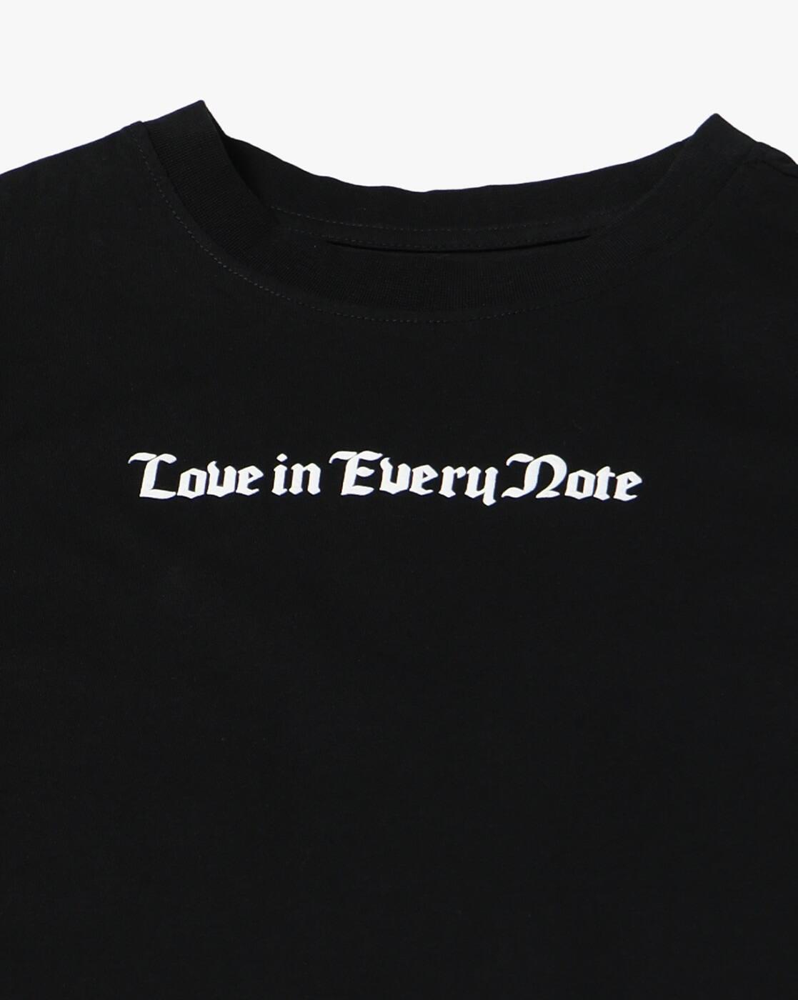 Women Love in Every Note Boxy Fit Crew-Neck T-Shirt