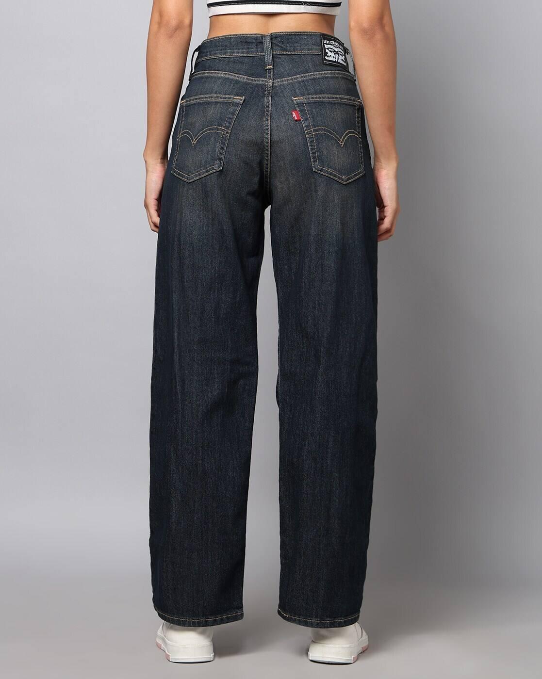 Women 94 Lightly Washed Loose Fit Jeans