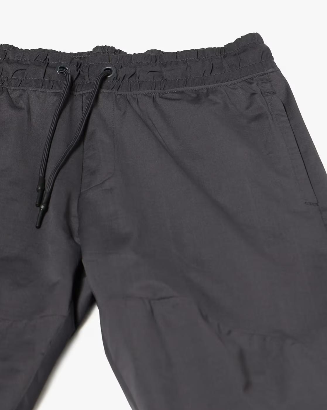 Men Straight Track Pants with Zipper Pockets