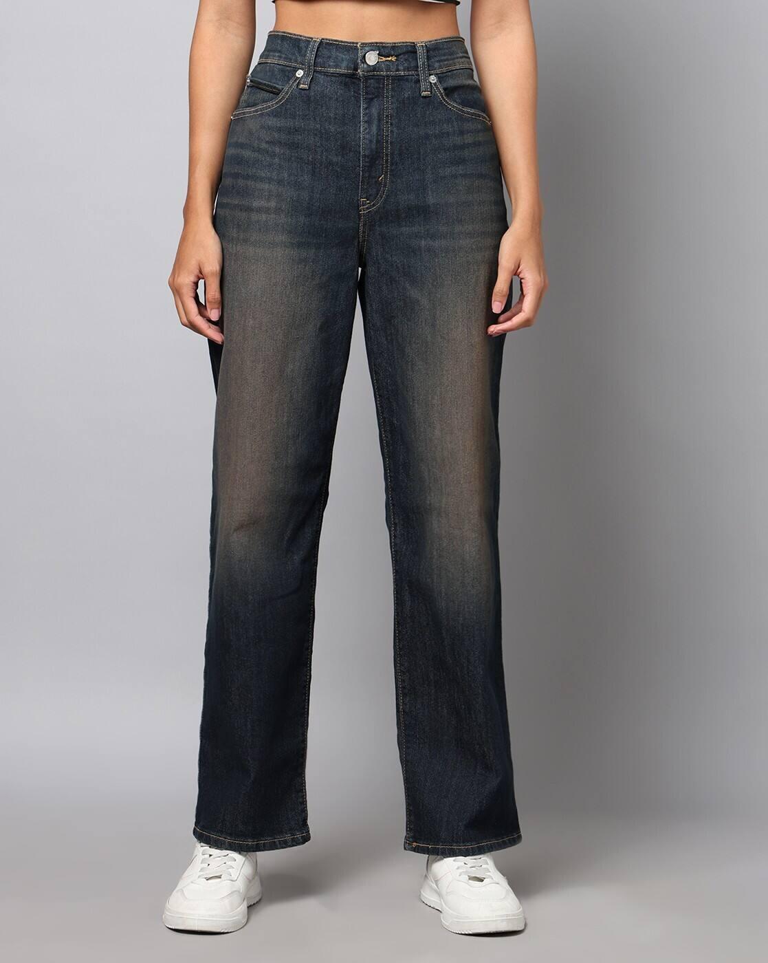 Women 94 Lightly Washed Loose Fit Jeans