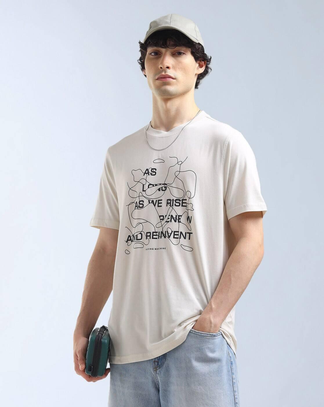 Graphic Printed Regular Fit T Shirt