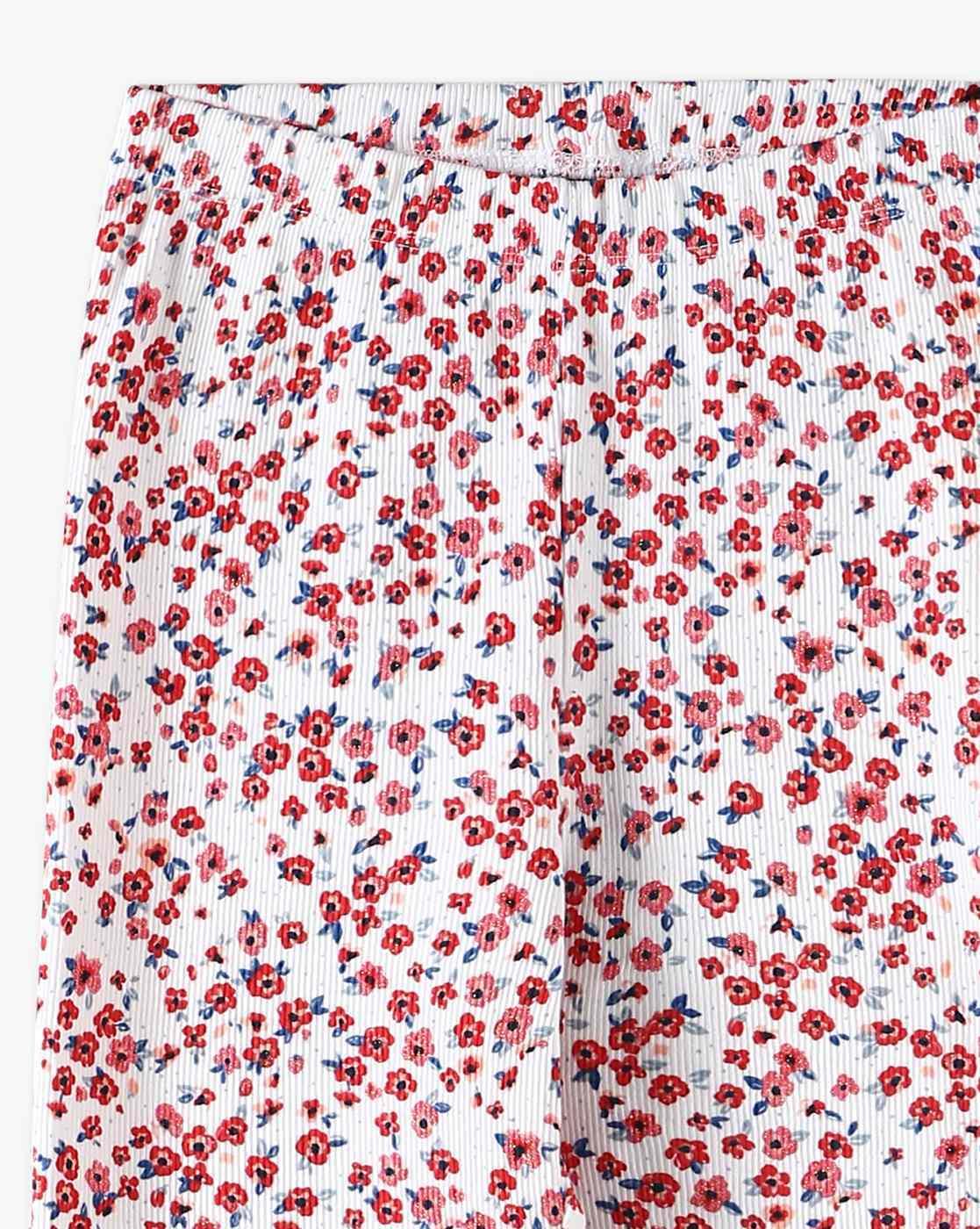 Girls All-Over Ditsy Floral Print Leggings