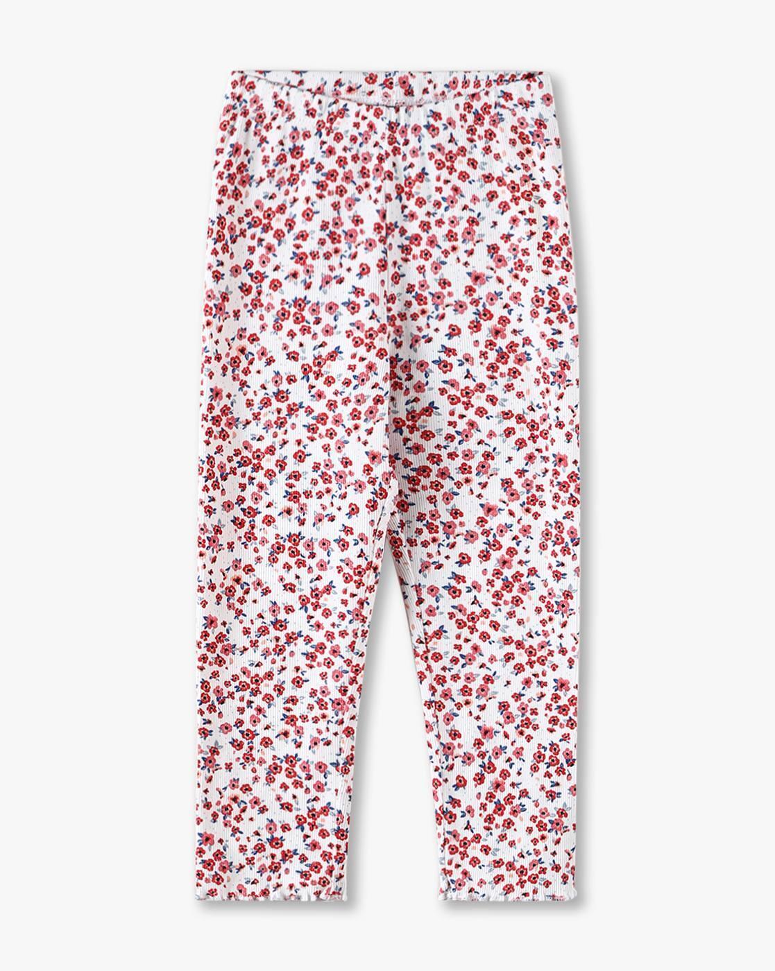Girls All-Over Ditsy Floral Print Leggings