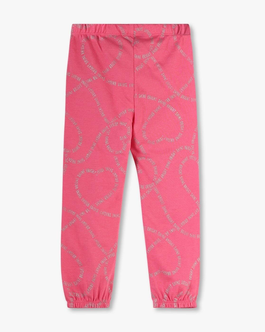 Girls Shine Bright All-Over Print Joggers