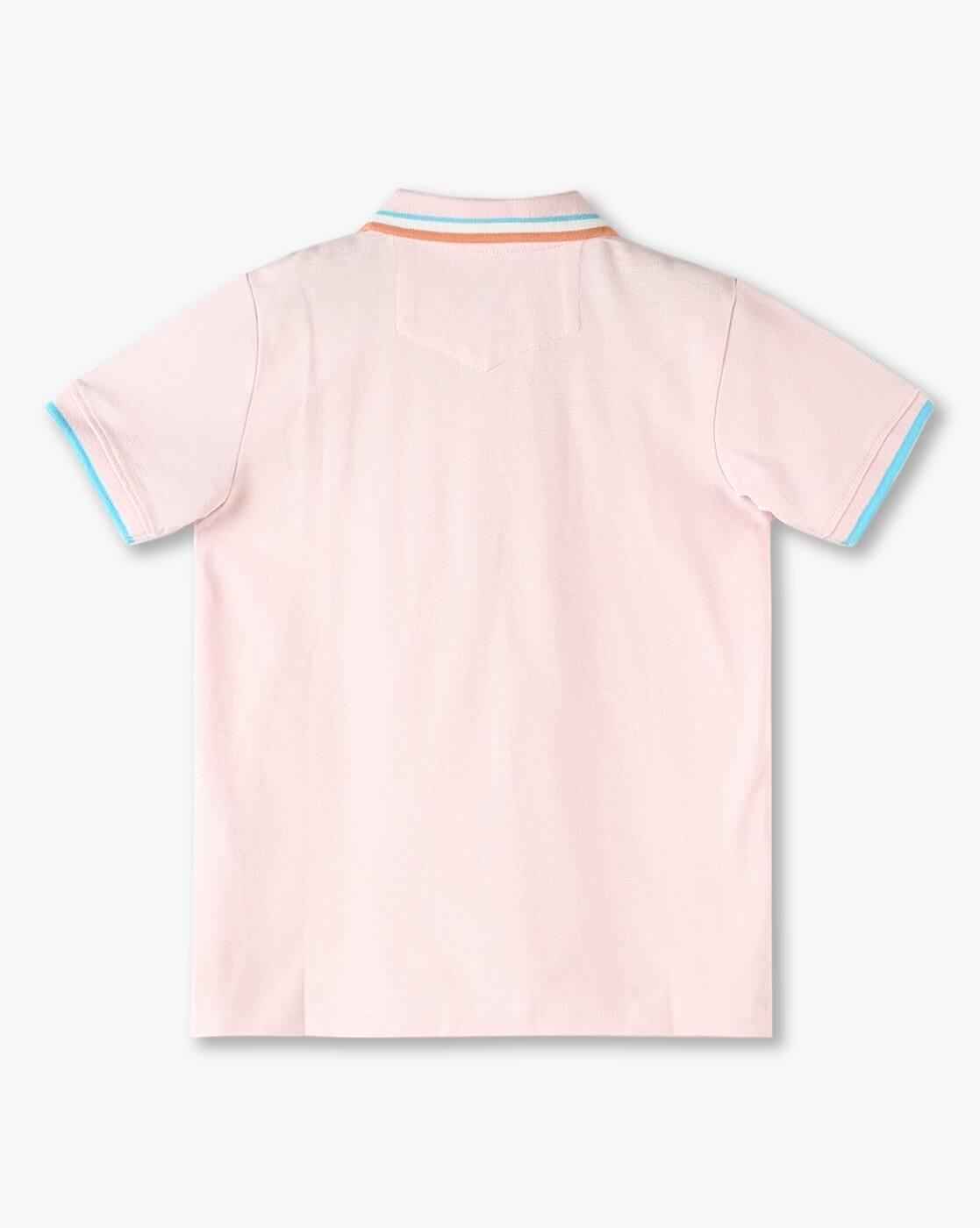 Boys Brand Embroidered Regular Fit Polo T-Shirt