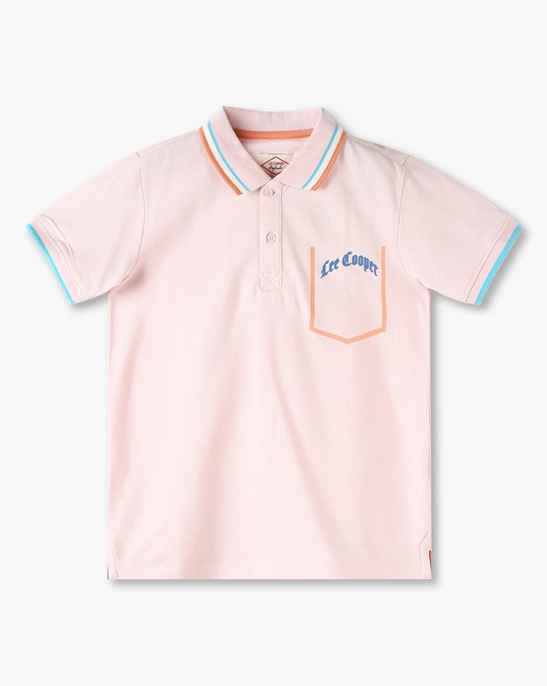 Boys Brand Embroidered Regular Fit Polo T-Shirt