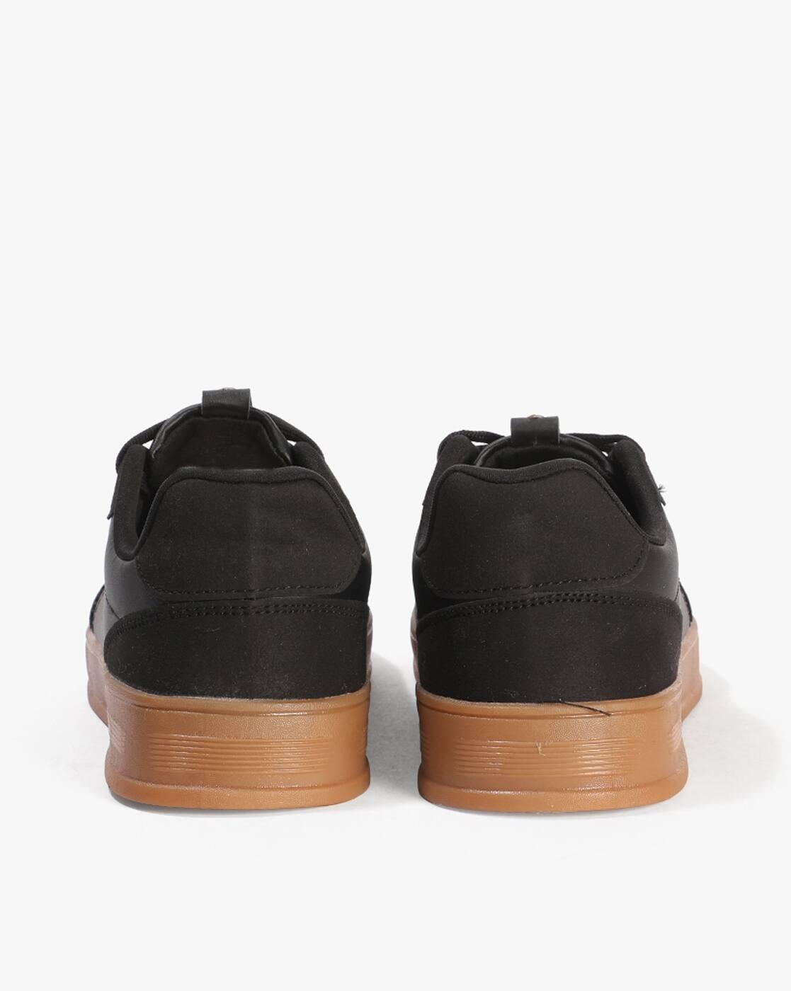 Men Low-Top Lace-Up Sneakers