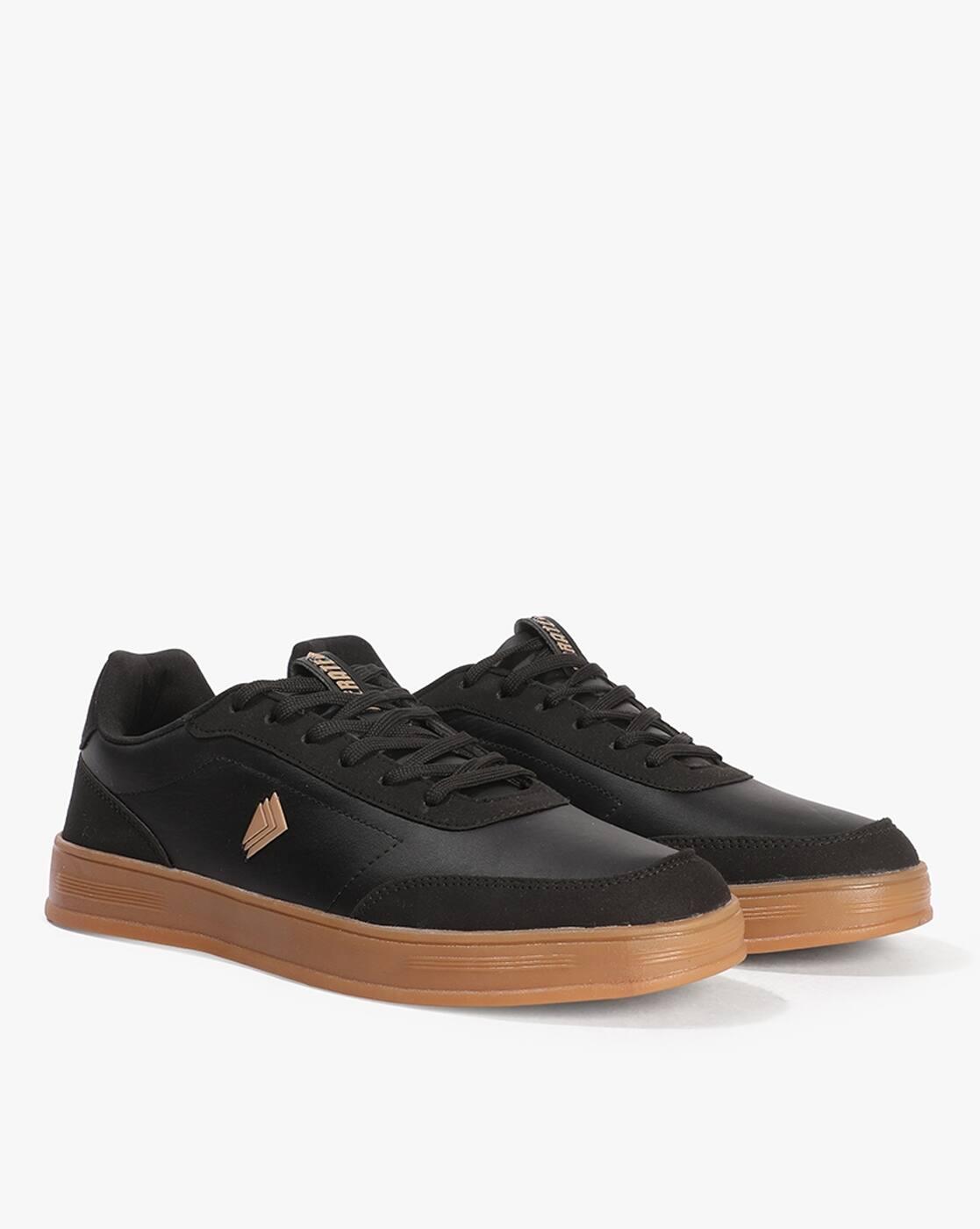 Men Low-Top Lace-Up Sneakers