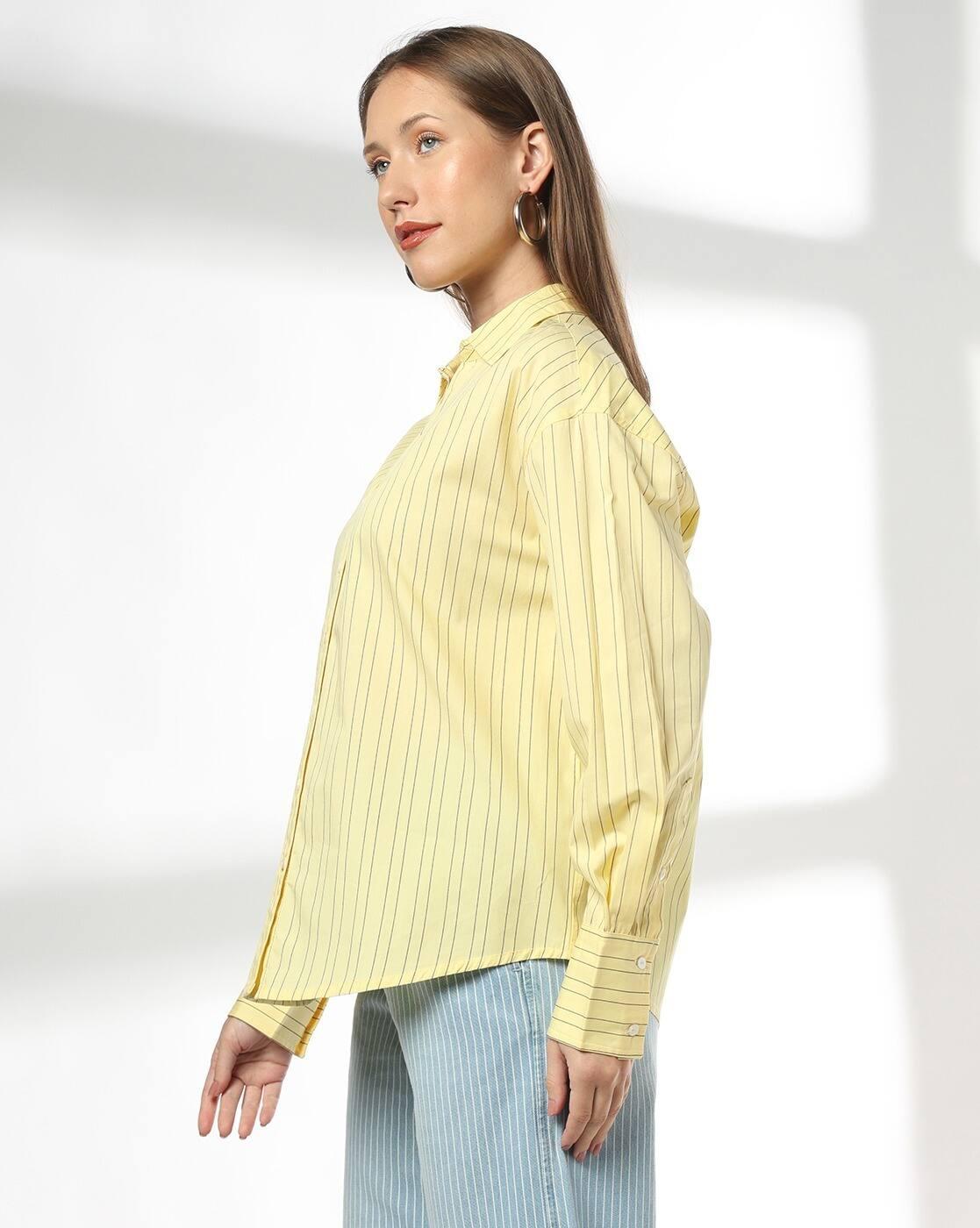 Women Striped Loose Fit Shirt