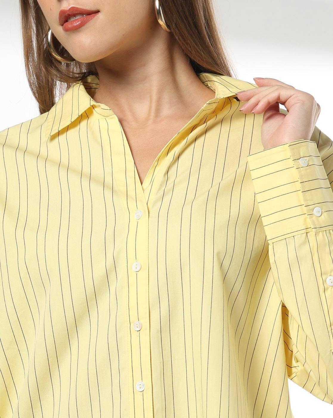 Women Striped Loose Fit Shirt