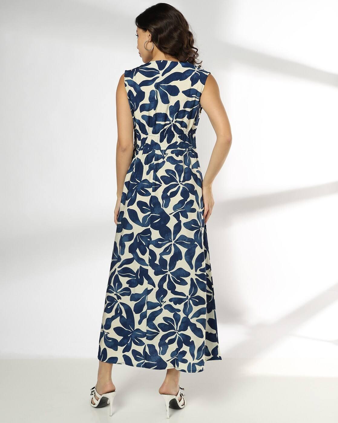 Women Floral Print A-Line Dress