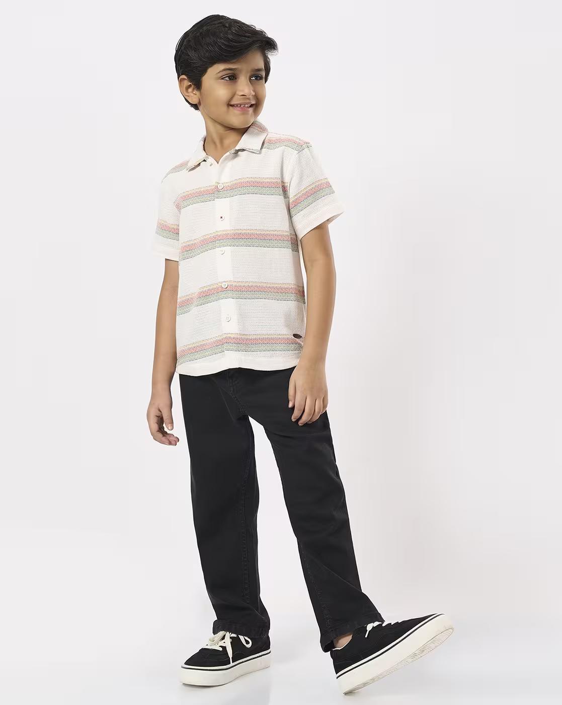 Boys Mid-Rise Straight Jeans