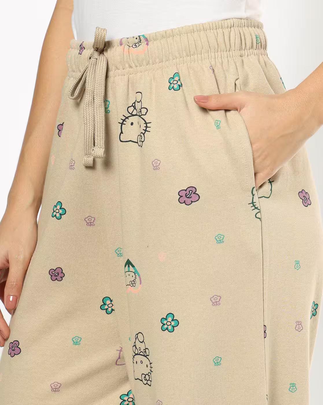 Women Printed Regular Fit Pyjamas