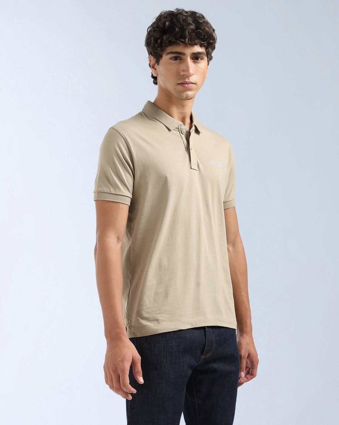 Corp Core Solid Regular Fit Polo Shirt