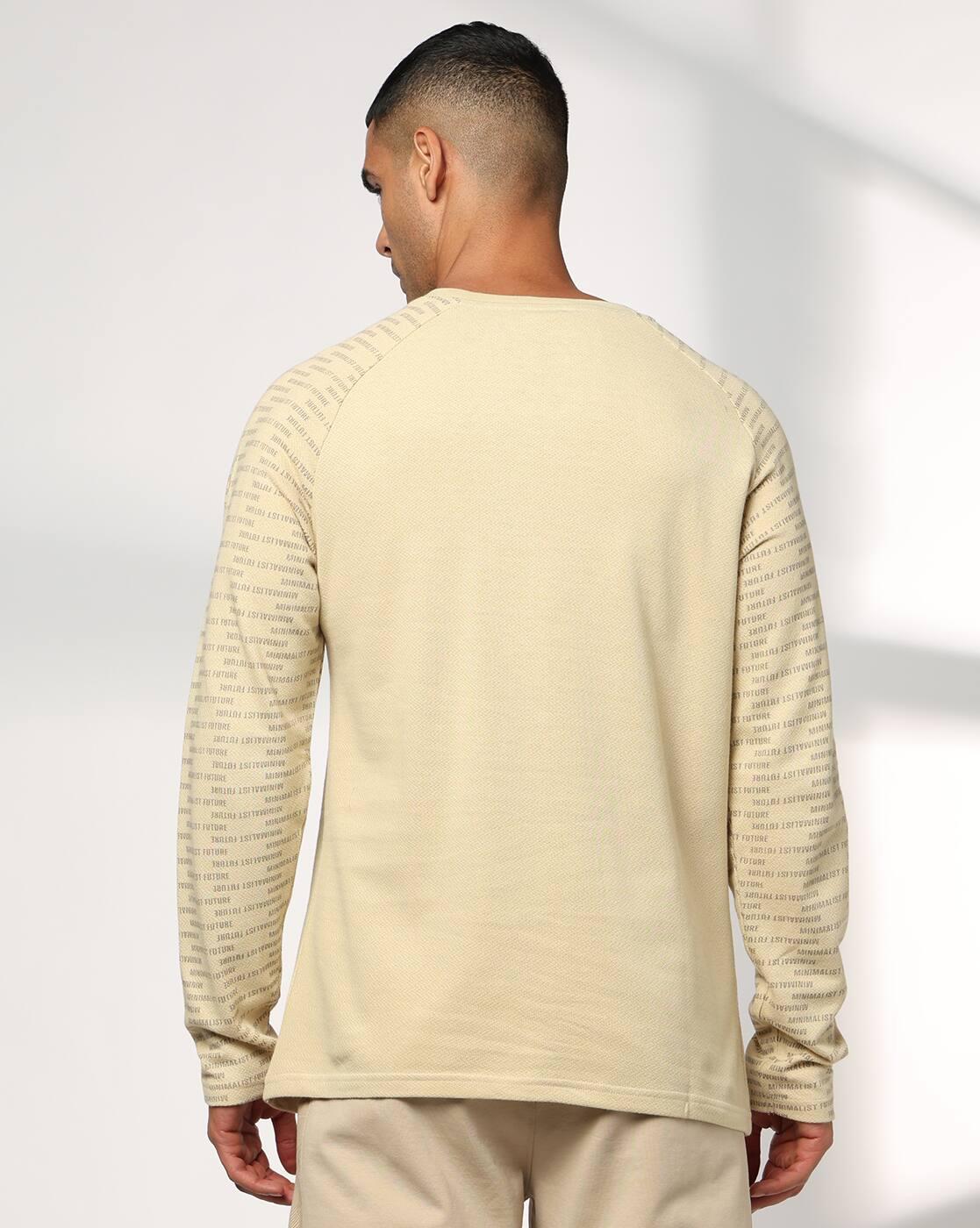Men Pattern Printed Regular Fit T-Shirt
