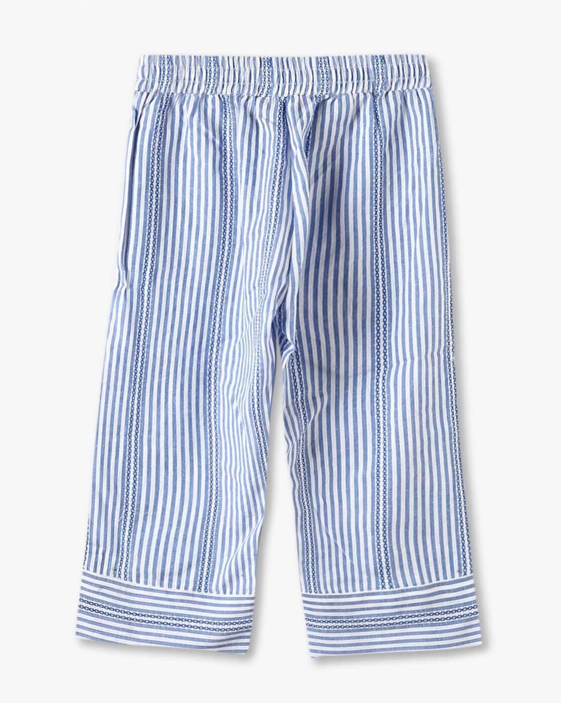 Striped Cotton 2-Piece Set