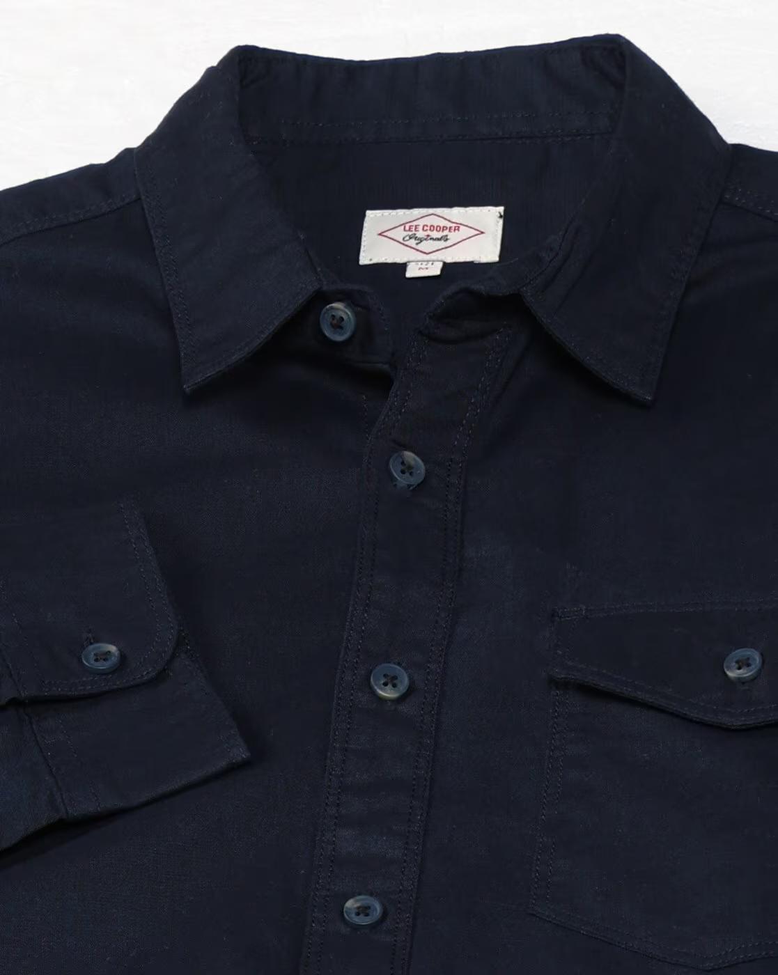 Men Regular Fit Shirt with Flap Pocket
