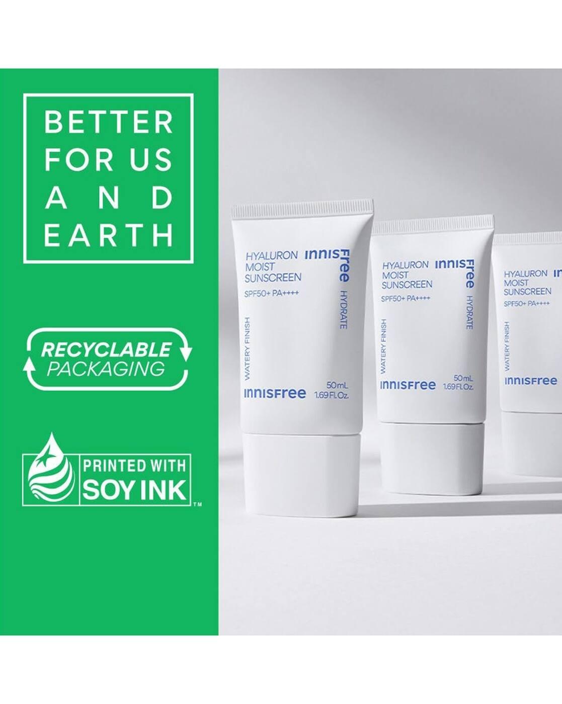 Hyaluron Moist Sunscreen SPF50+ PA++++ No White Cast Watery Finish Mini