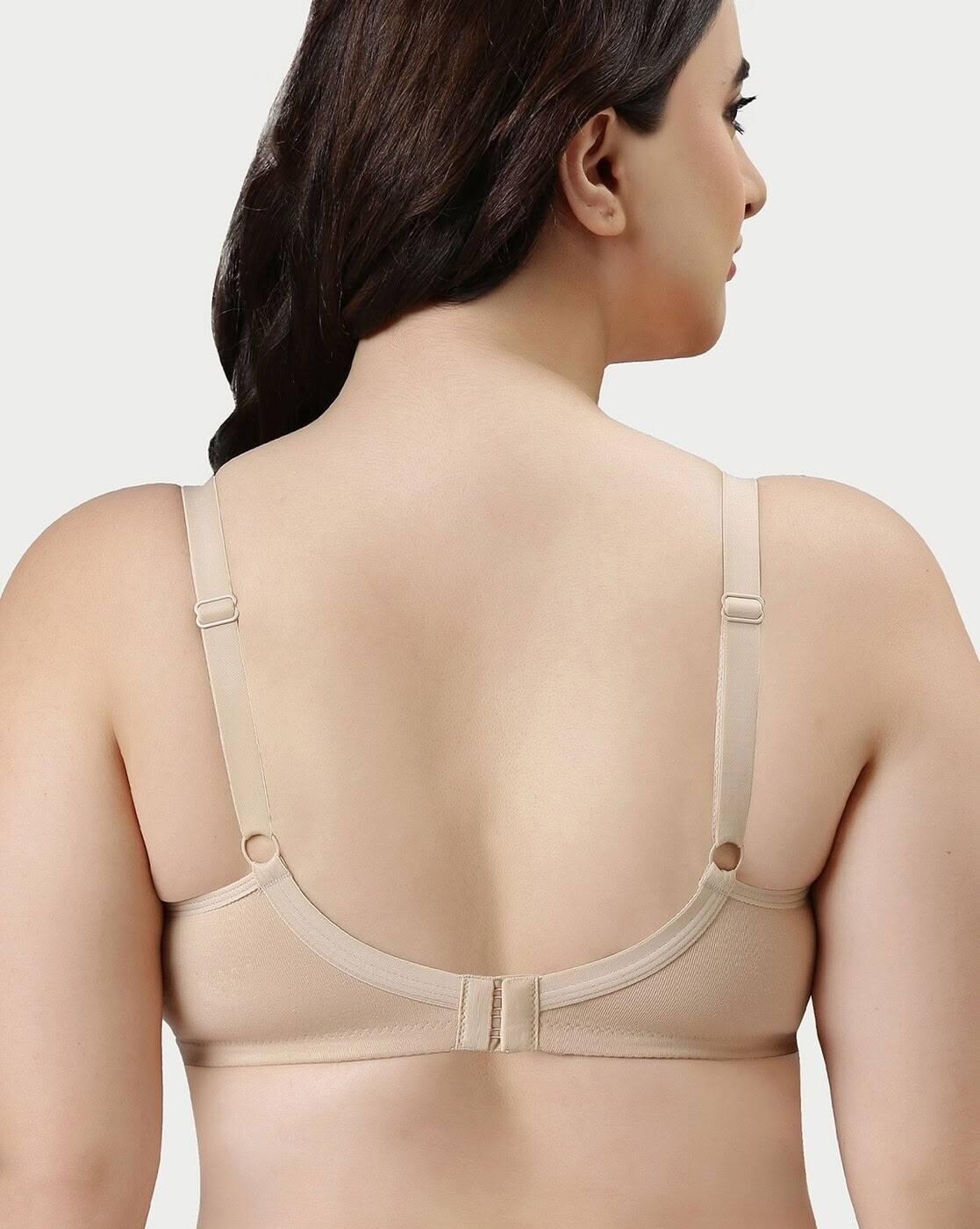 Non-Padded Non-Wired Full-Coverage Bra