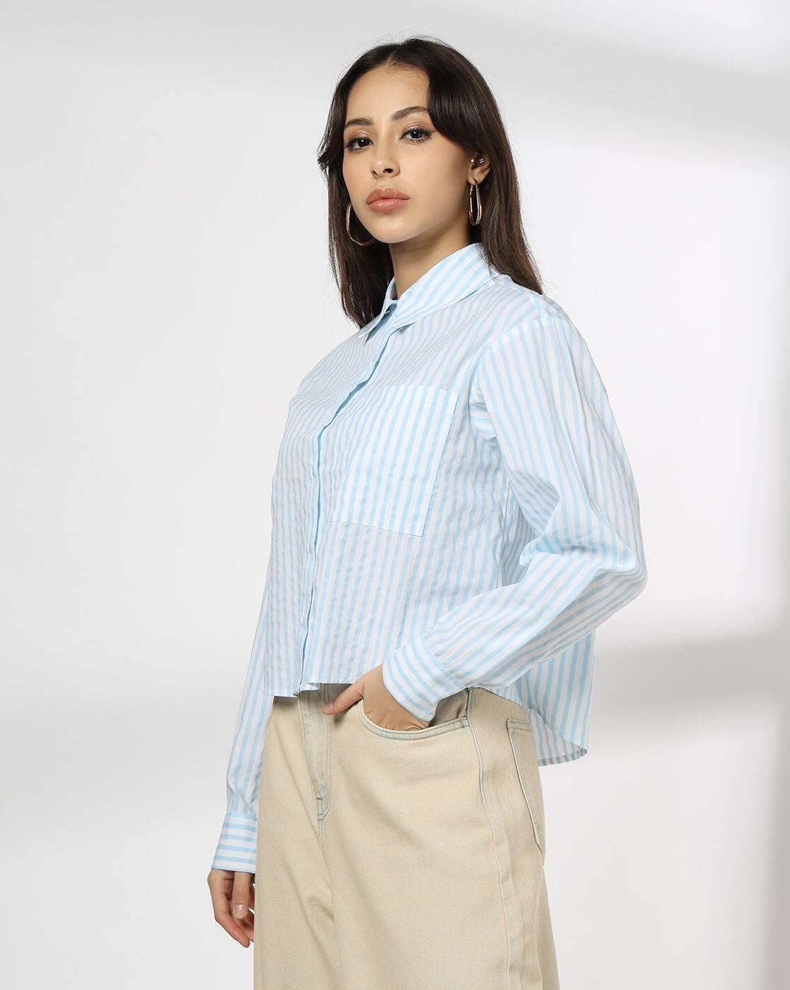 Women Striped Regular Fit Shirt